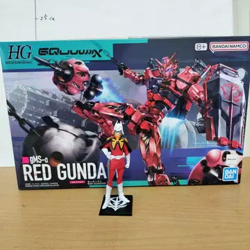 새상품 HG 1/144 gMS-a 빨간색 건담 샤아 피규어 지크 액스