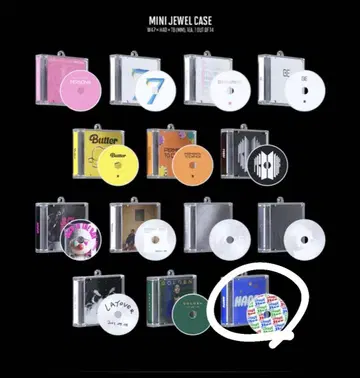 BTS 가챠 BTS FESTA CAPSULE ALBUM