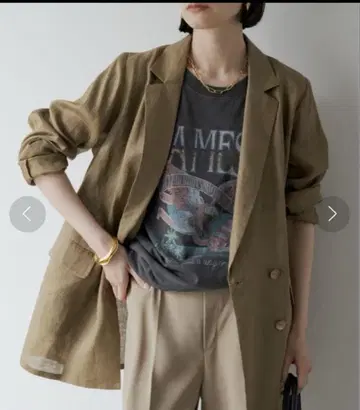 Loungedress 린넨 자켓 FREE 사이즈