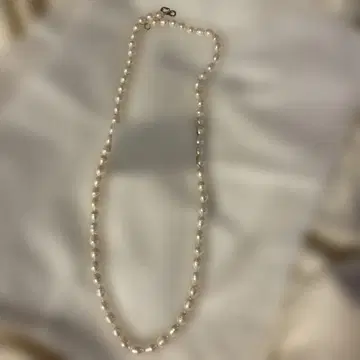 콘치 롱 펄 목걸이