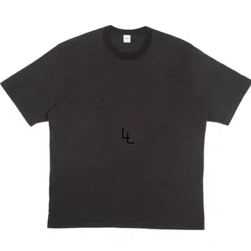 OVY 오버 다이 보더 티셔츠 블랙 L