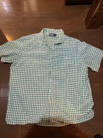 랄프 로렌 오픈 카라 셔츠