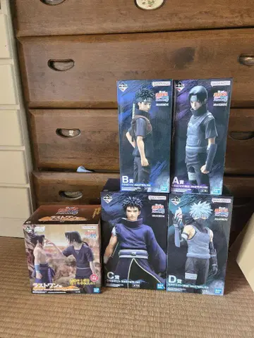 NARUTO-나루토- 질풍전 마음을 비추는 빨간 눈동자 피규어 컴플리트