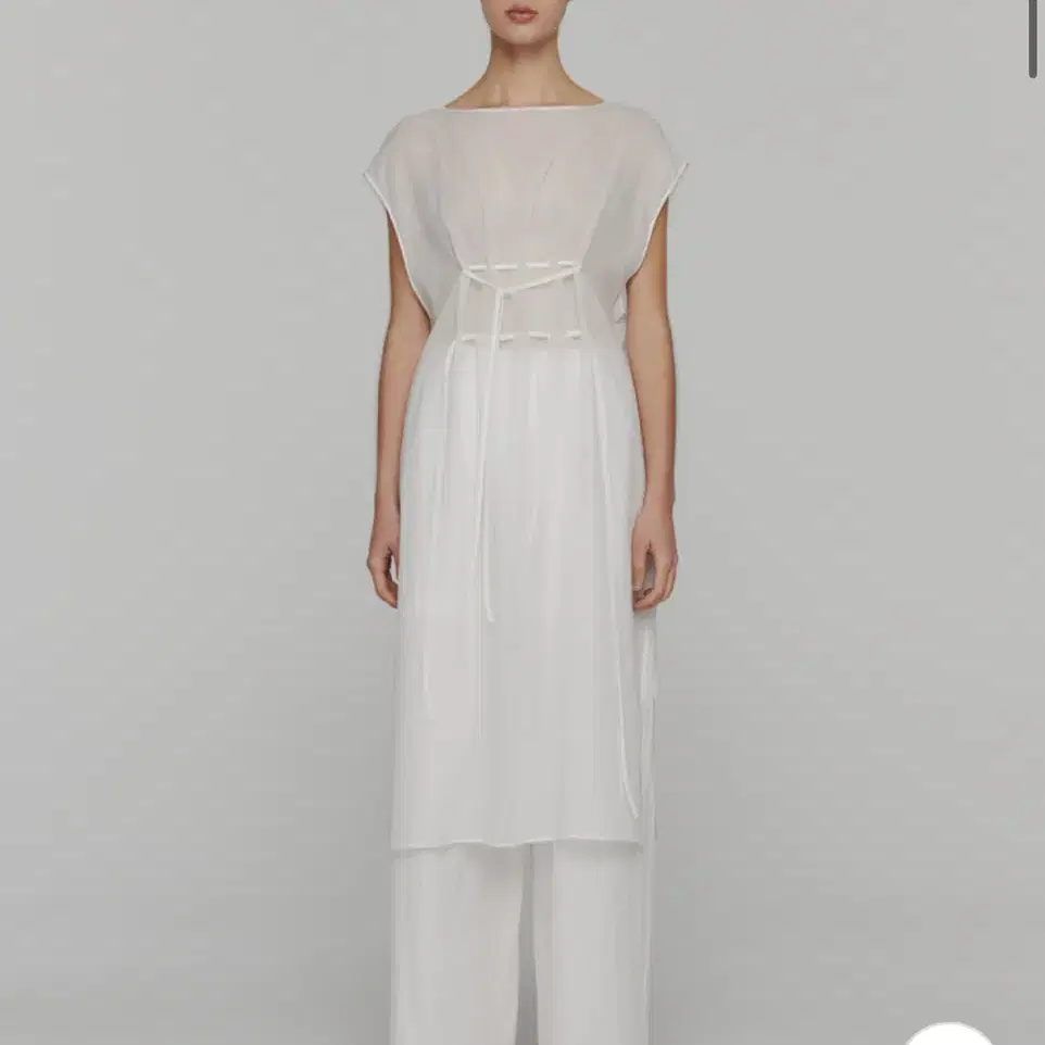 AMOMENTO | 아모멘토 Amomento Drawstring Layered Pants #아모