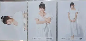 HKT48 극장 한정판 브로마이드 2025년 6월 이시바시 소 3장 컴프