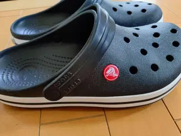 크록스 블랙 사보 샌들 사이즈 6 24cm