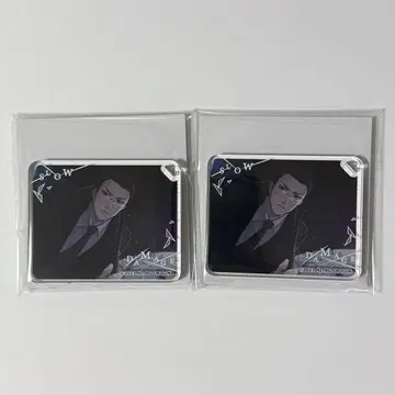 슬로우 데미지 슬로우 데미지 아크릴 플레이트 키체인 후지에다 2개