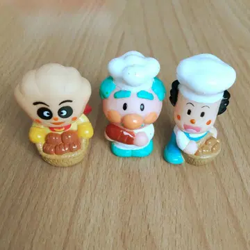 잼 아저씨, 바타코 씨, 크림 팬더, 호빵맨 손가락 인형, 소프트 비닐