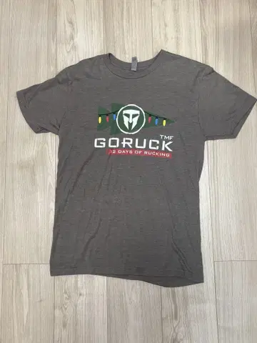 GORUCK 12 DAYS OF RUCKING 티셔츠 그레이