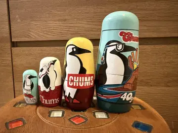 Chums 40주년 마트료시카 4개 세트