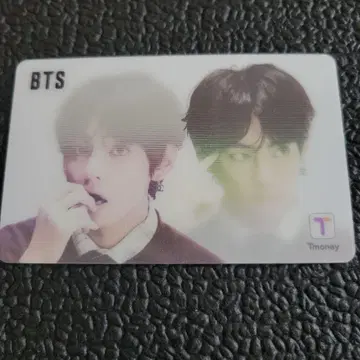 BTS V 테테 T-money 카드 렌치큐라