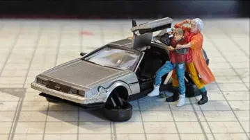 1/64 피규어 마티와 박사 디오라마 미니카 레진 키트