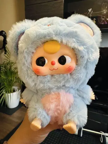 Baby Three 봉제 인형 띠 쥐 1개 개봉 완료