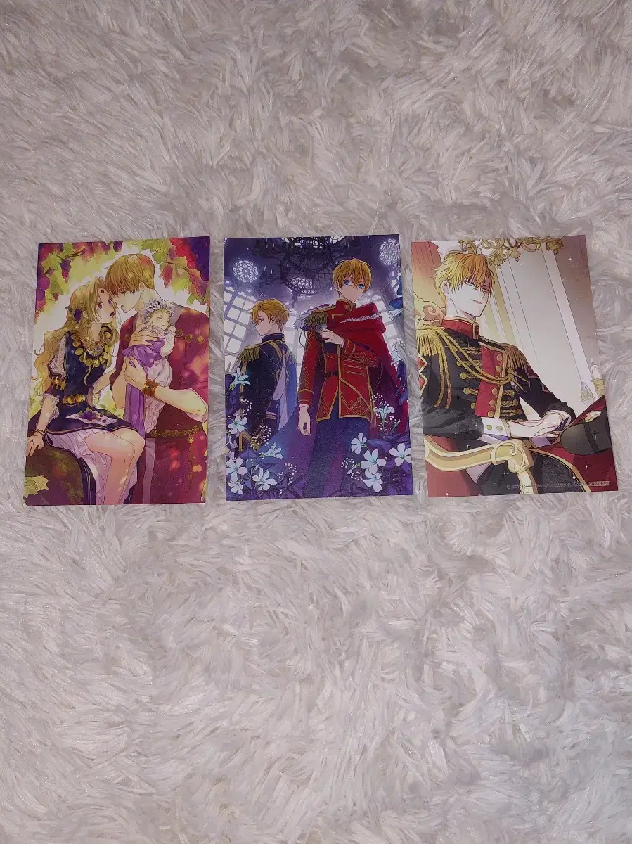 The Abandoned Princess, The Remarried Empress, My Husband is on My Side Webtoon Postcard