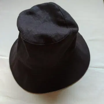 마가렛 호웰 린넨 모자 차콜 그레이 린넨 햇