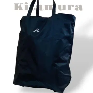 새상품급 키타무라 kitamura 토트백 나일론 에코백 블랙