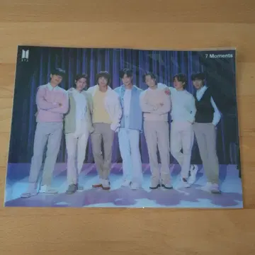 BTS 7 Moments 혜택 클리어 포스터