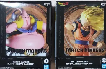 드래곤볼 MATCH MAKERS 마인 부우 손오공 피규어 세트