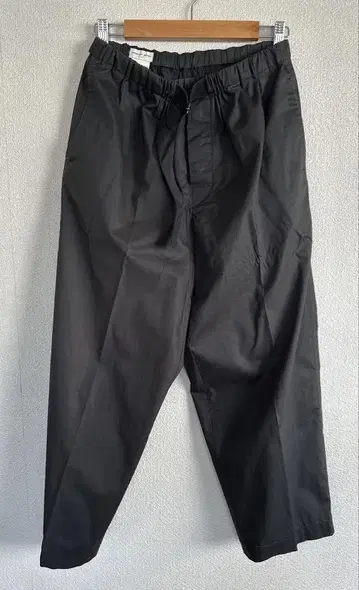 DRIES VAN NOTTEN 드로우 스트링 팬츠 S 블랙