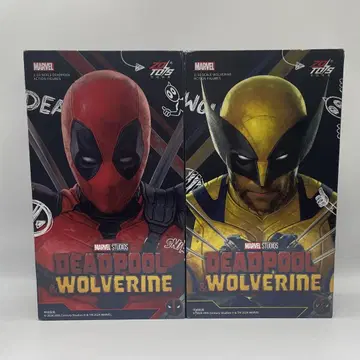 ZD Toys 데드풀 울버린 피규어 세트 마블