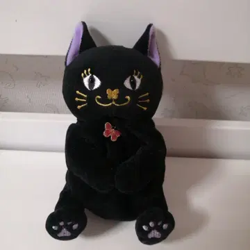 안나수이 에코백 고양이 봉제 인형