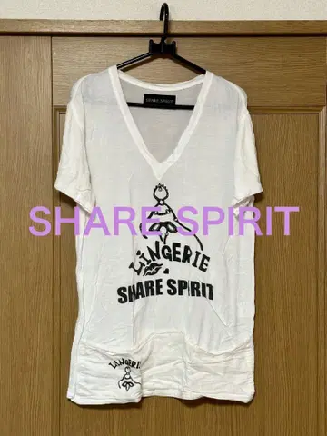 SHARE SPIRIT / 포켓 부착 티셔츠