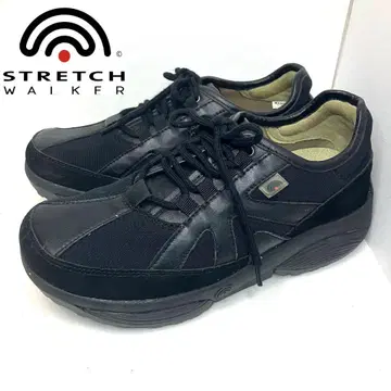 스트레치 워커 노사카 워킹화 스니커즈 블랙 39