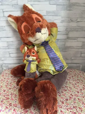 주토피아 닉 봉제 인형 iketerunuigurumi
