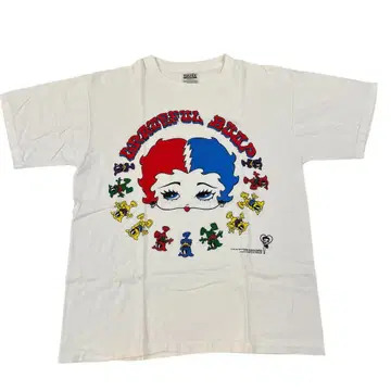 Betty Boop Grateful Dead 패러디 티셔츠 XL