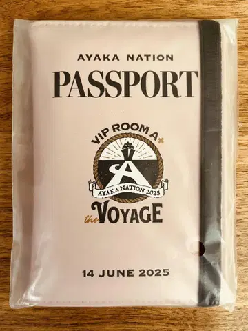 사사키 아야카 AYAKA NATION 2025 패스 케이스
