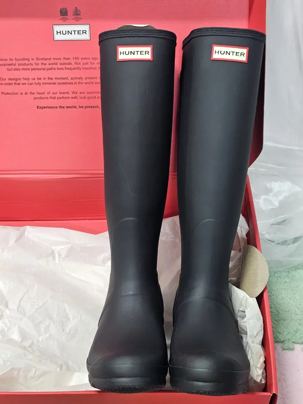 Hunter Adjustable Rain Boots Black 250 uk6