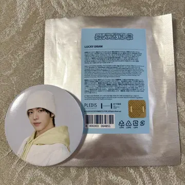 TWS 24/7:WITH:US 서울 네이비 라키드로 캔뱃지 도훈