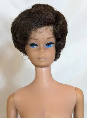마텔 빈티지 바비 버블 컷 브루넷