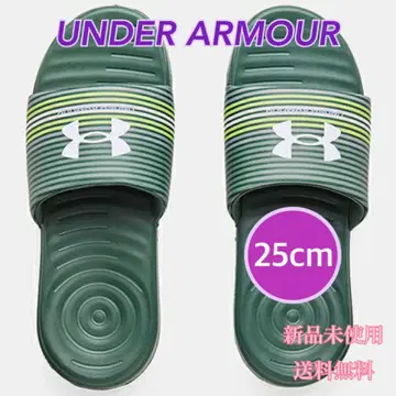 언더아머 샤워 샌들 25cm 새상품 그린