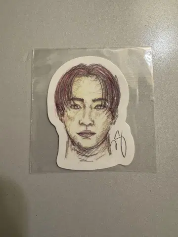 후카호리 미라이 자화상 스티커
