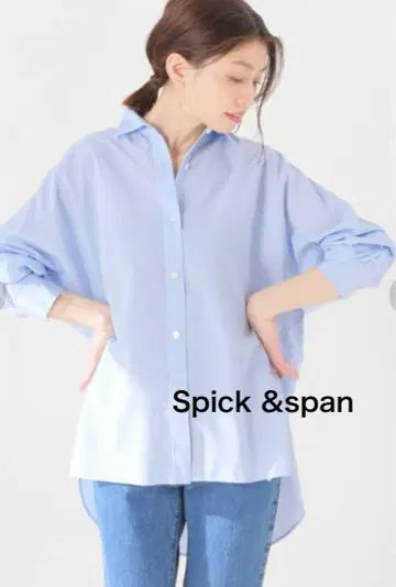 컨디션 최상] Spick & Span 셔츠 스픽 앤 스팬 오버 셔츠