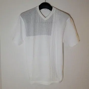 INTERMEZZO 화이트 V넥 니트 XL(LL)