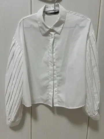 자라 블라우스 화이트