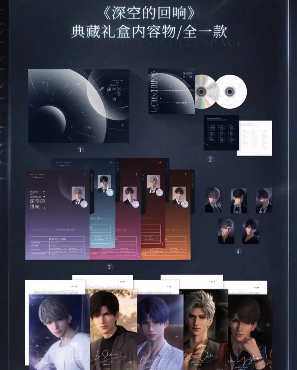 Love and Deepspace Goods Group Order Buncheol Album Gift