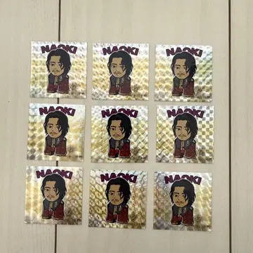 고바야시 나오키 멤버 캐릭터 홀로그램 스티커