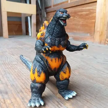 고질라 피규어 불꽃의 등 지느러미 약 30cm
