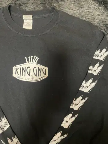 King Gnu 킹 누 2019 롱 슬리브 티셔츠