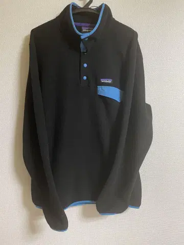 Patagonia 남성용 라이트 웨이트 신틸라 스냅 T BLK