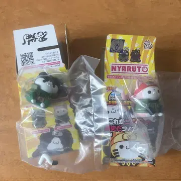 NYARUTO 고양이 피규어 2개 세트