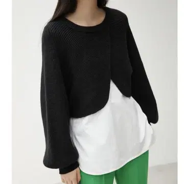 AZUL BY MOUSSY 니트 블랙 S 사이즈