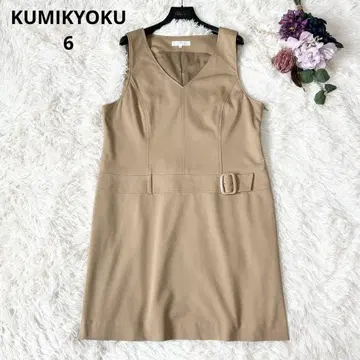 KUMIKYOKU 쿠미교쿠 빅 사이즈 V넥 점퍼 스커트 6