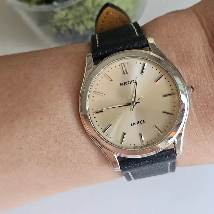SEIKO | 세이코 Seiko Dolce Rare Item Dress Watch sacm105 (8J41