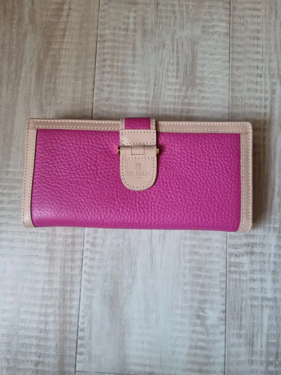 Unused Authentic Balmain Long Wallet, more pink than Dior, seline, Chanel, Gucci, and Prada.