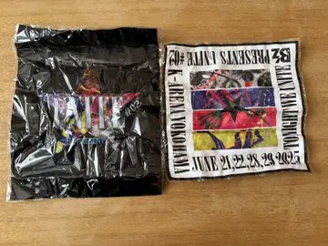 B'z Unite #02 가챠 미니 토트와 파이버 타월