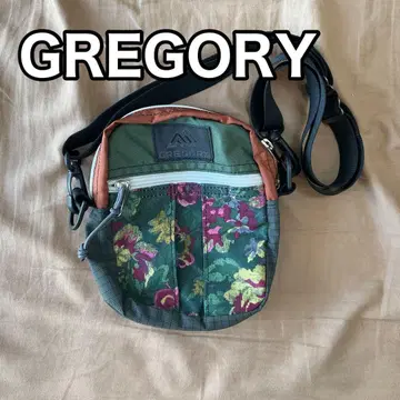 GREGORY 꽃무늬 사코슈 그레고리 미니 백 M 아웃도어